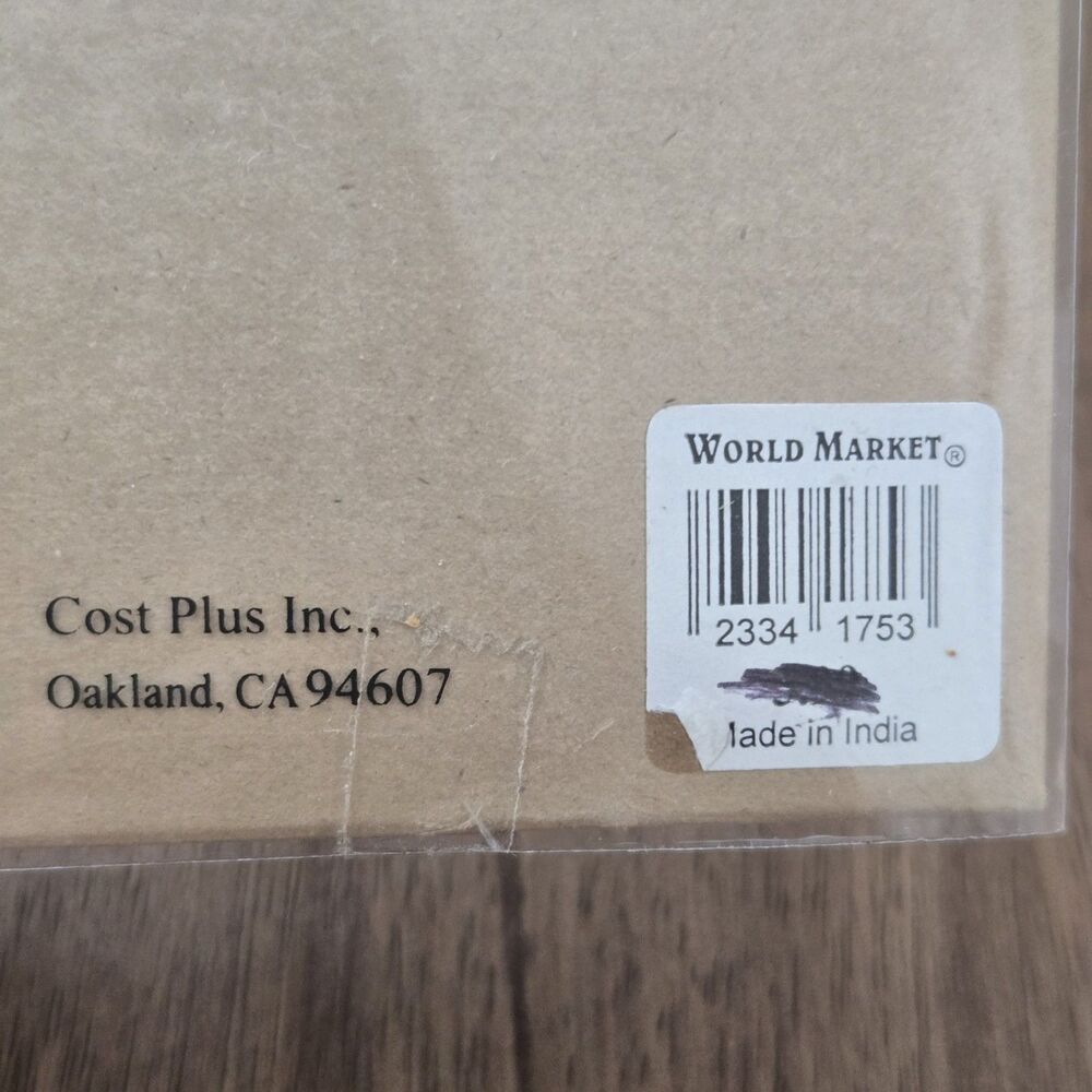 New World Market Martini Olive Embroidered Cloth Cocktail Napkin Set 4 NIB - Picture 4 of 4